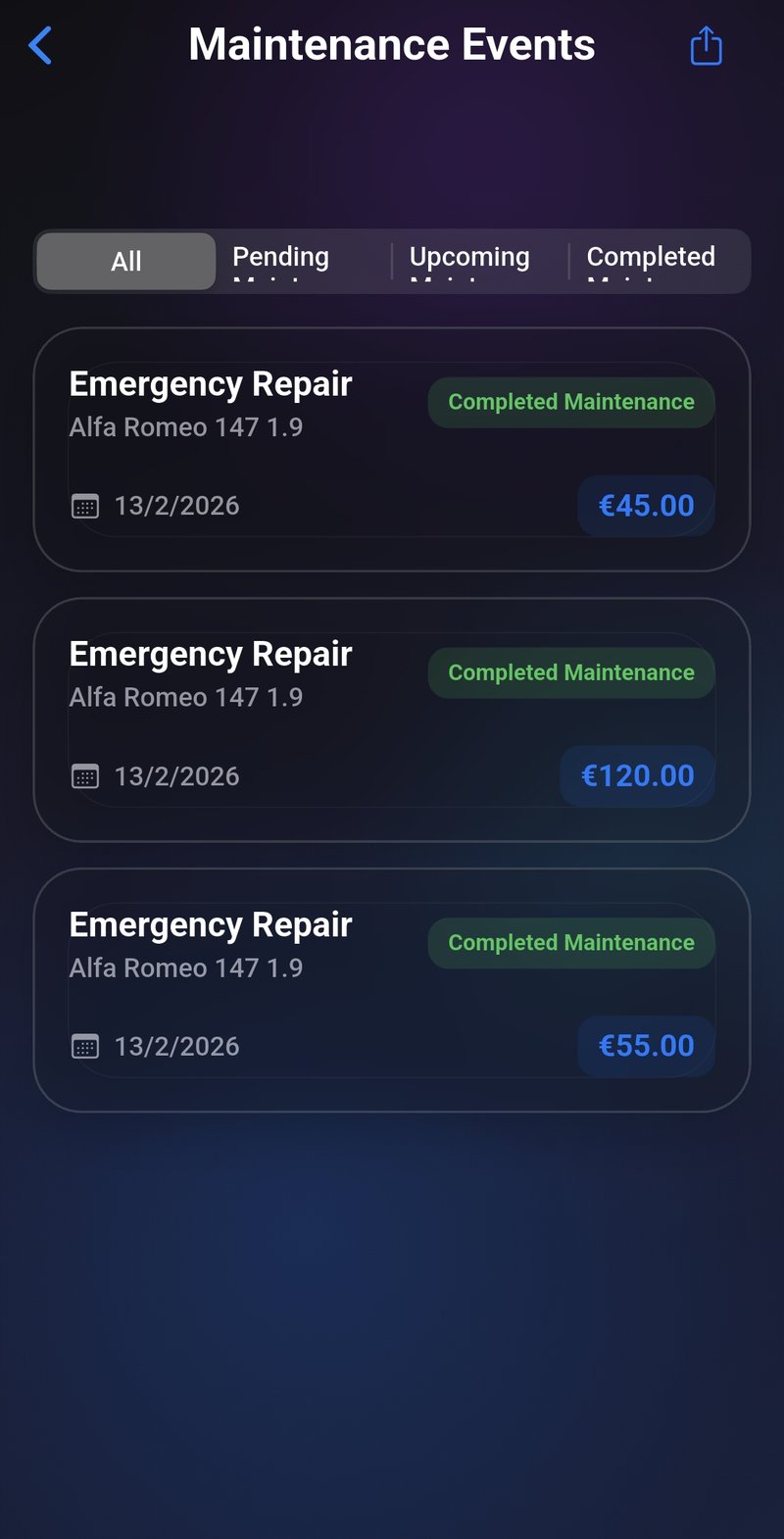 Fuel Operation Tracker Screenshot 6